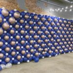Balloon Wall Blue Decoration